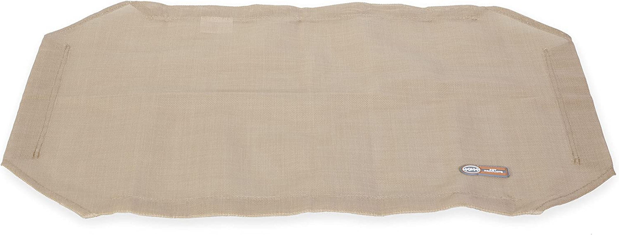 Dog Cot Replacement Cover, Designed to Fit K&H Medium Pet Cots (Sold Separately), Indoor Outdoor, Breathable Cooling Mesh Center, Machine Washable - Medium 32 X 25In Gray